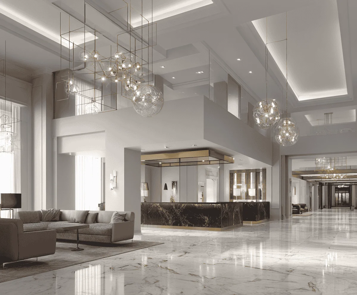 Golden Flame cocktail with orange slices